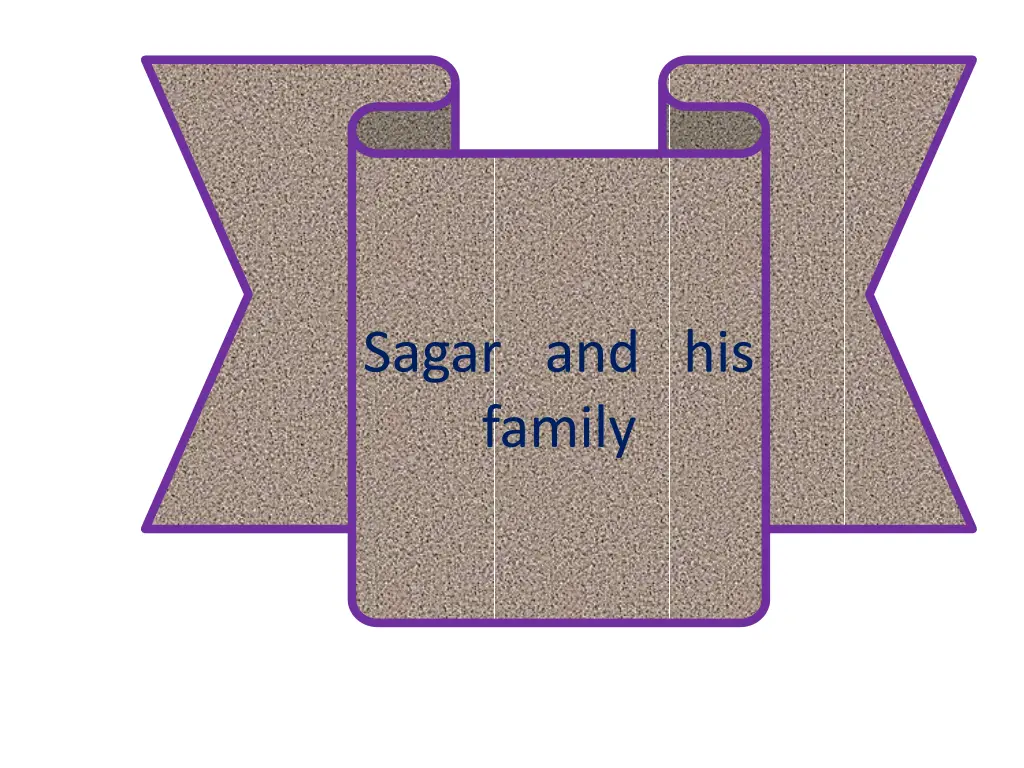 sagar and his family