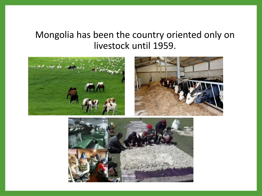 mongolia has been the country oriented only