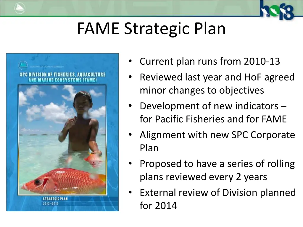 fame strategic plan