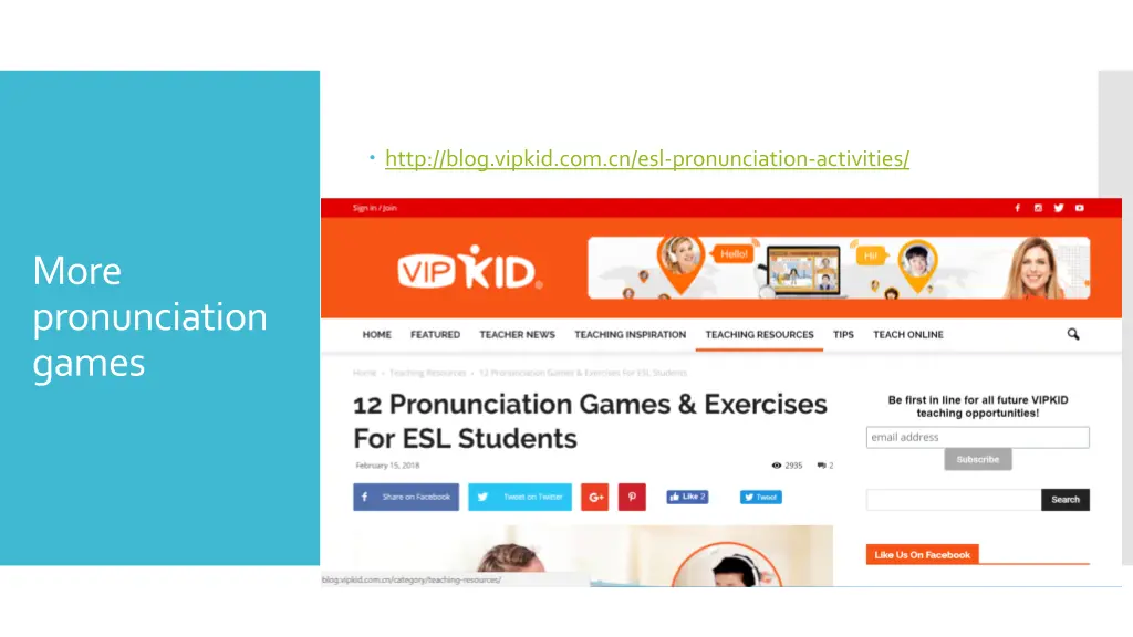 http blog vipkid com cn esl pronunciation