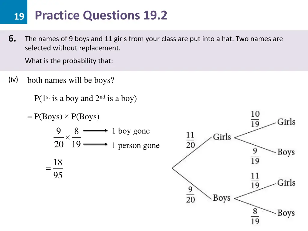 19 practice questions 19 2 16