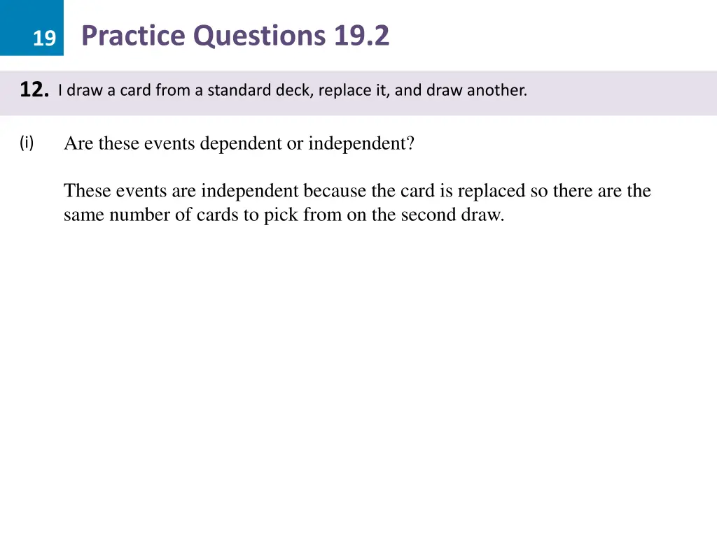 19 practice questions 19 2 27