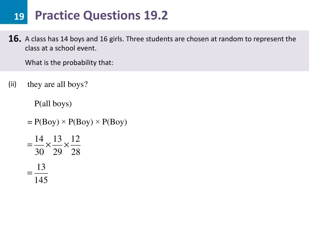 19 practice questions 19 2 37