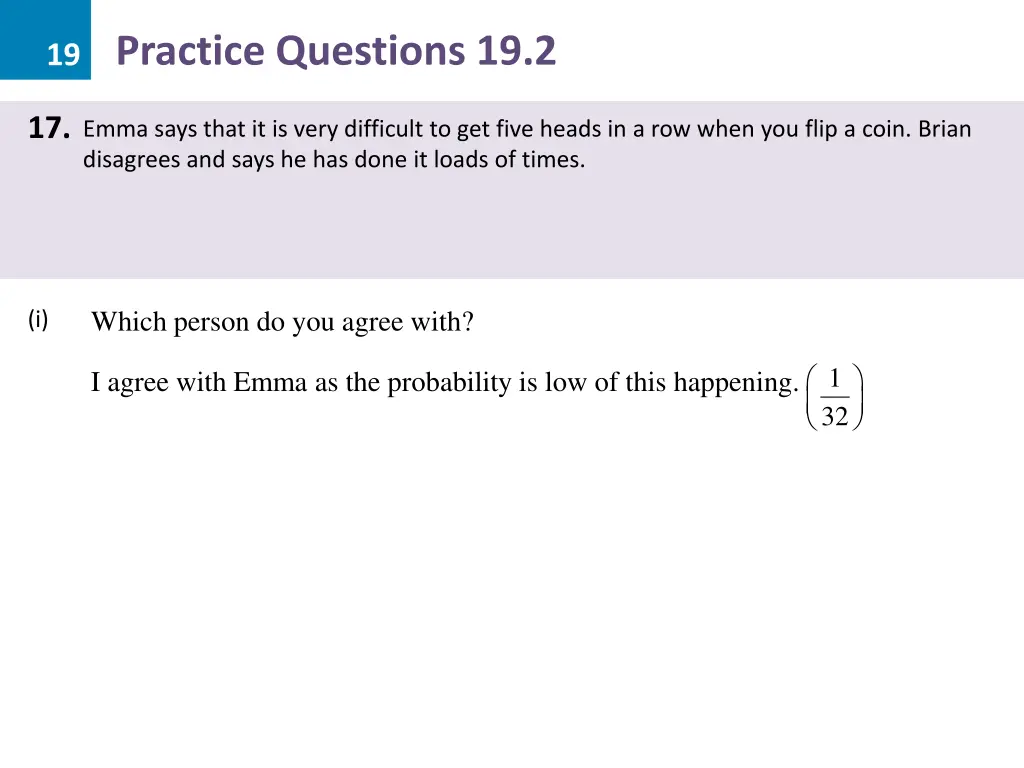 19 practice questions 19 2 38