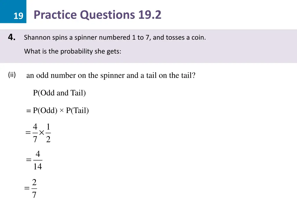 19 practice questions 19 2 7