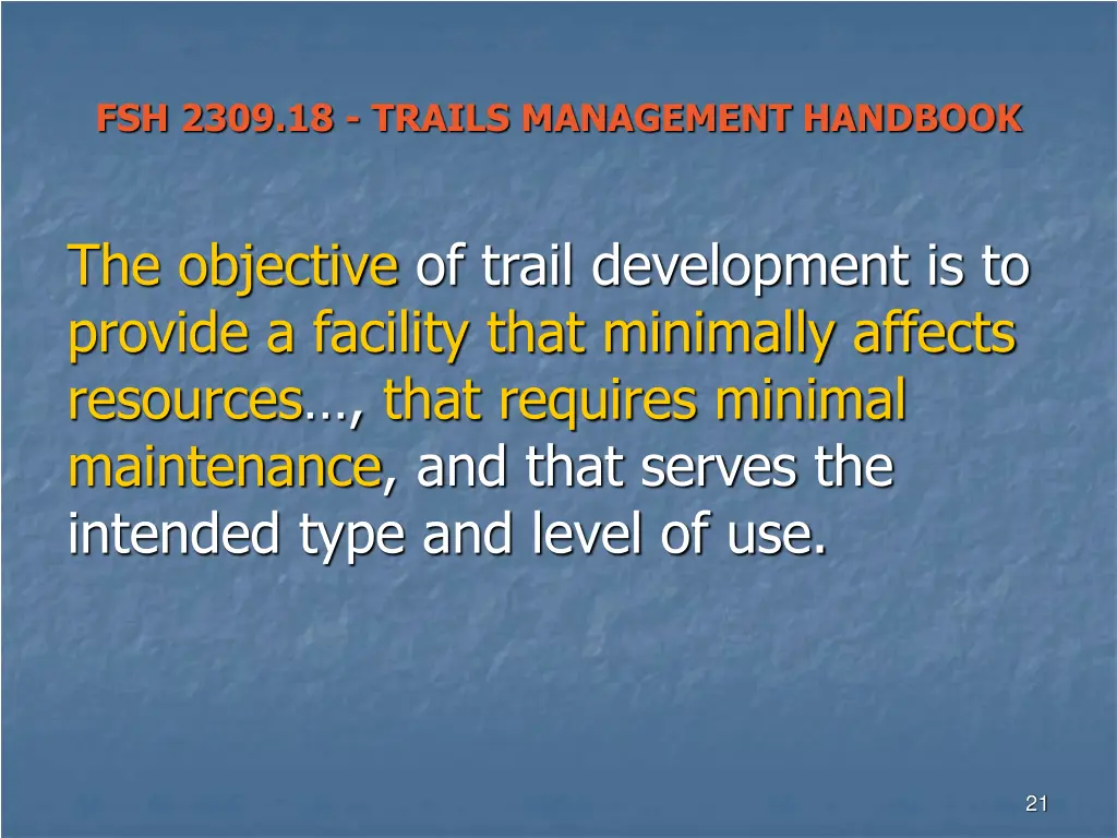 fsh 2309 18 trails management handbook