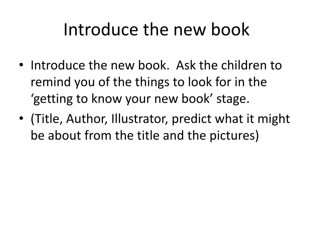 introduce the new book