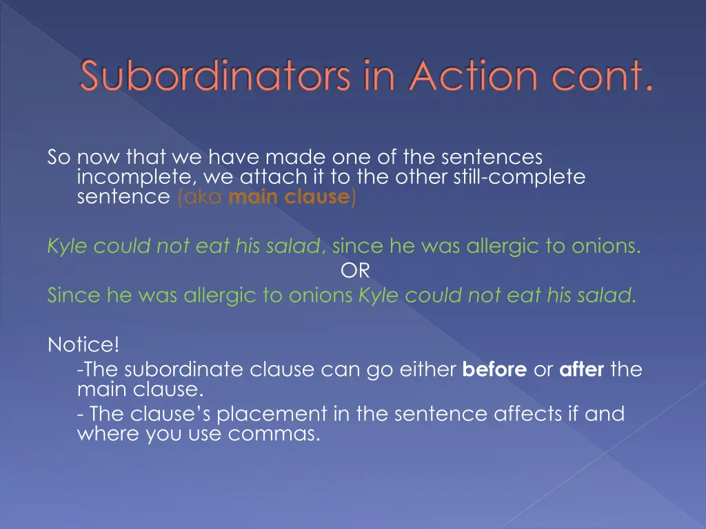 subordinators in action cont 1