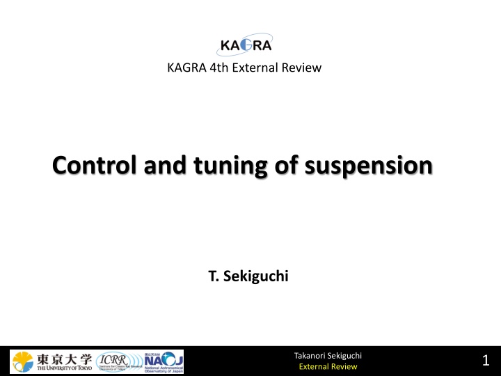 kagra 4th external review