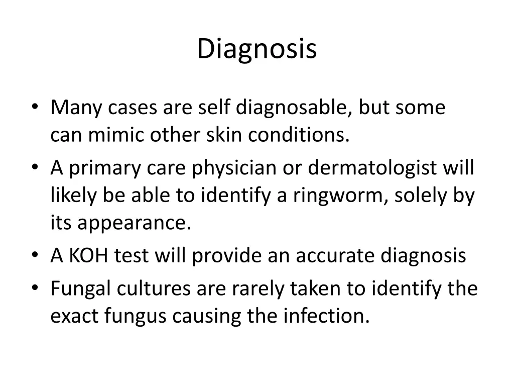 diagnosis