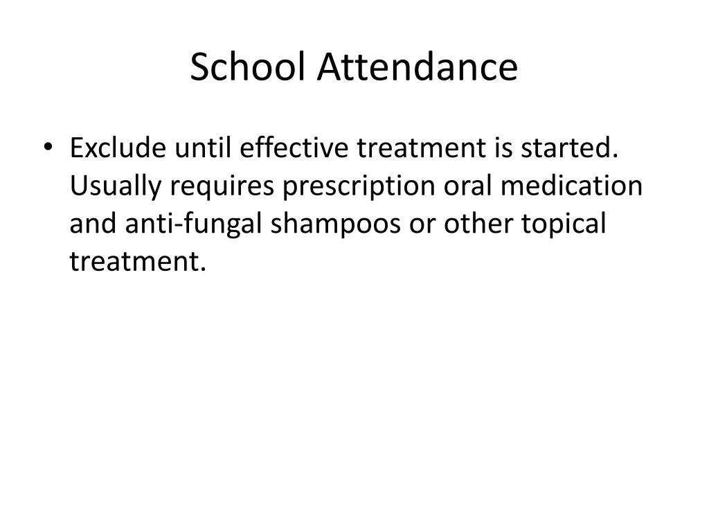 school attendance