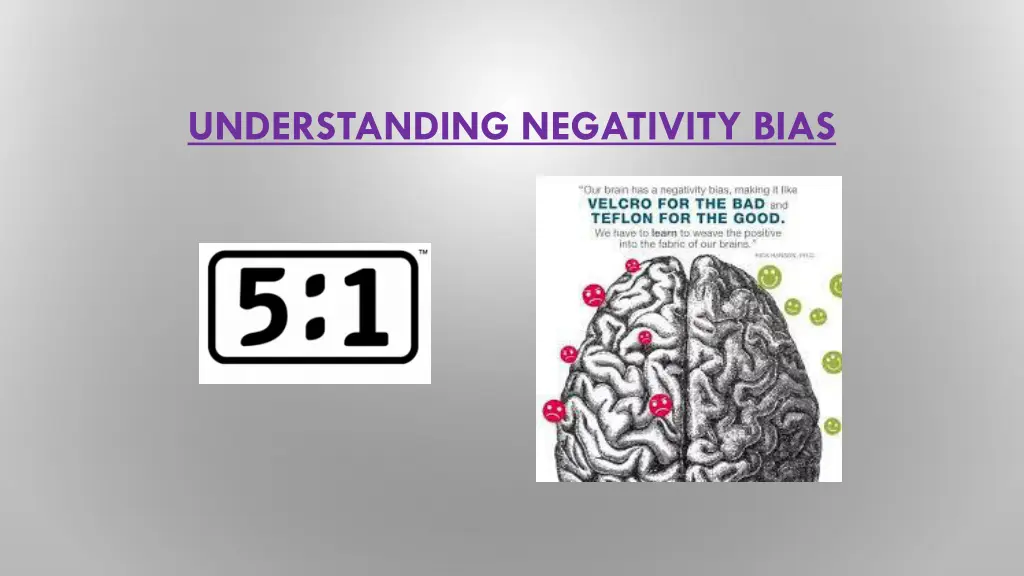 understanding negativity bias