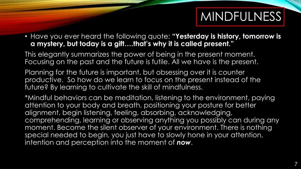 mindfulness 1