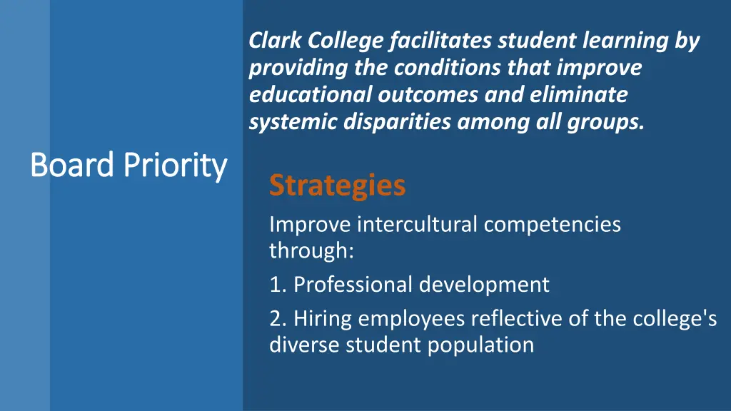 clark college facilitates student learning