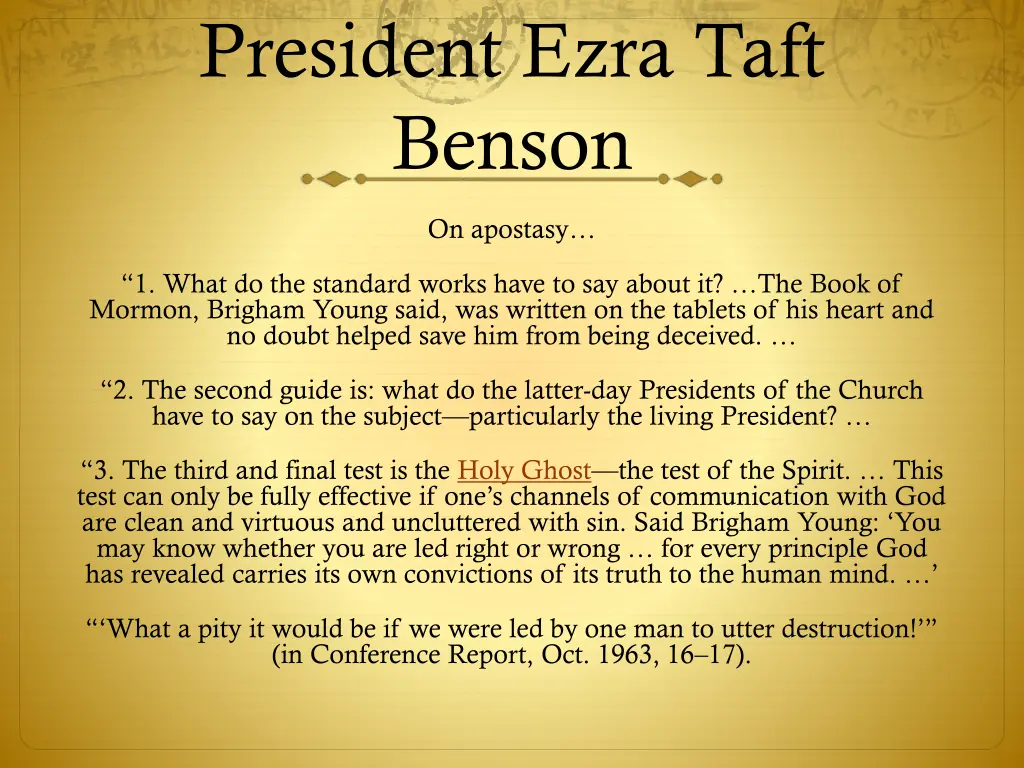 president ezra taft benson