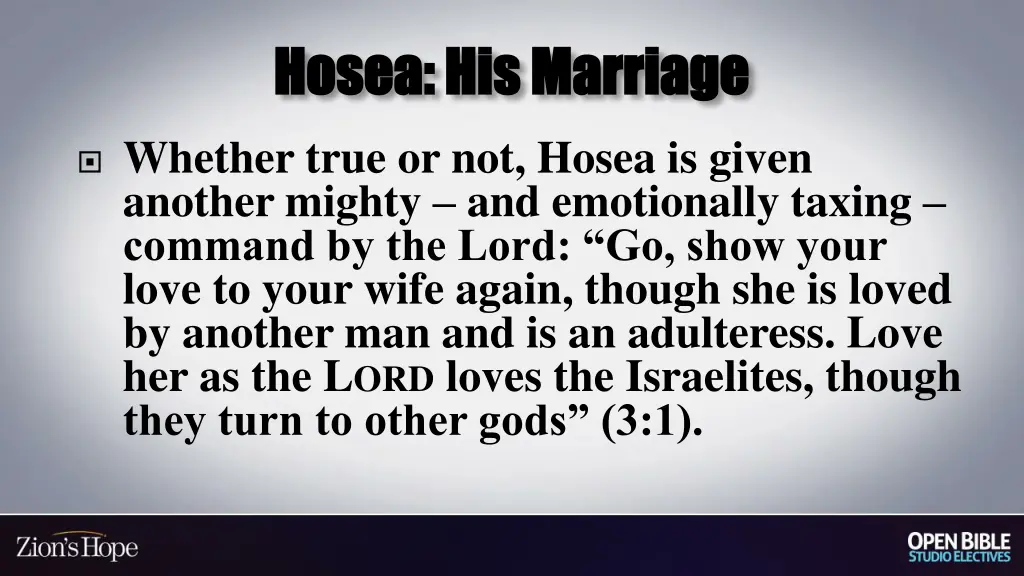 hosea his marriage hosea his marriage 4