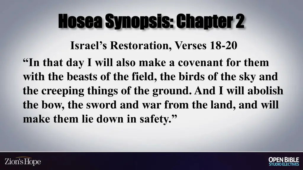 hosea synopsis chapter 2 hosea synopsis chapter 2 3