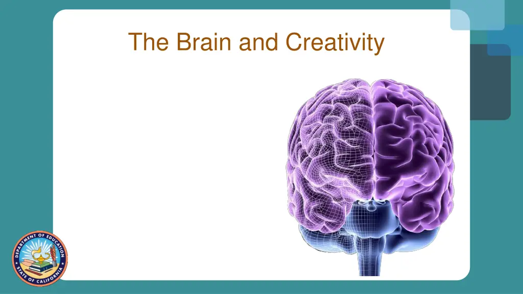 the brain and creativity