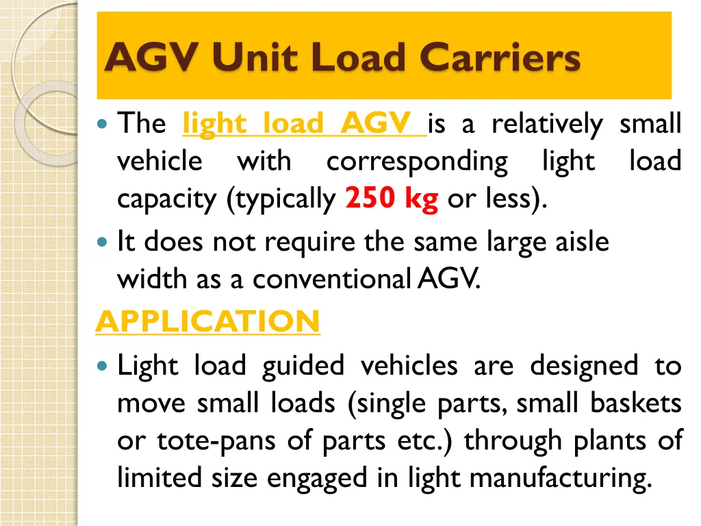 agv unit load carriers 1