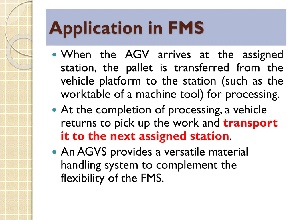 application in fms 1