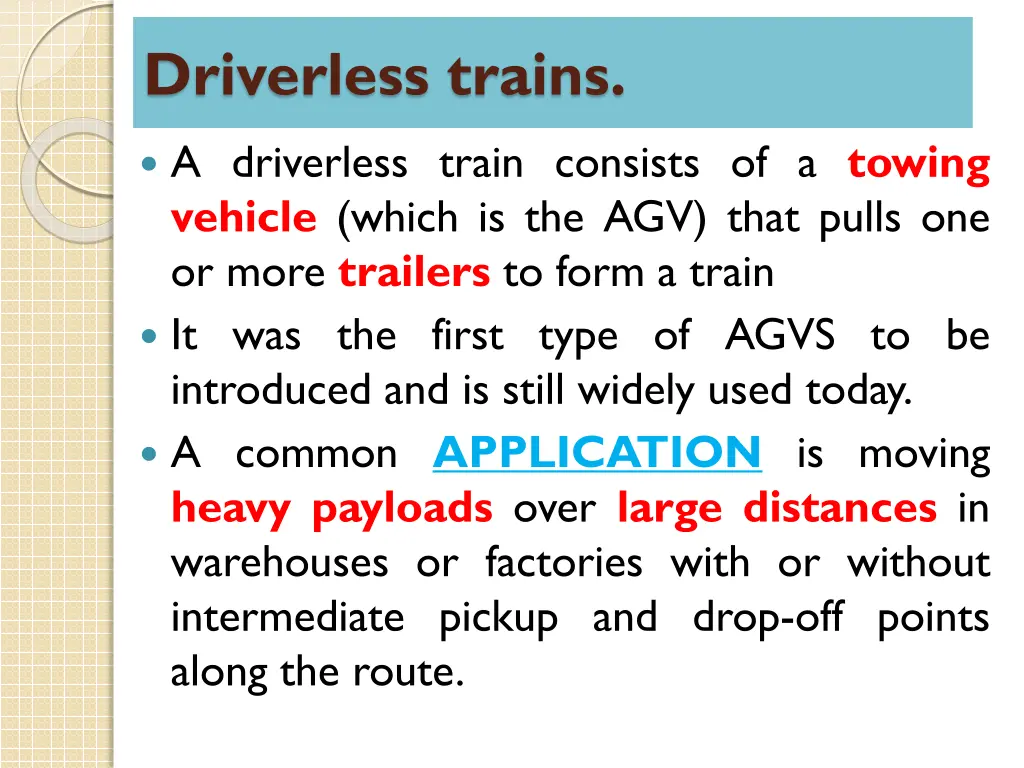 driverless trains