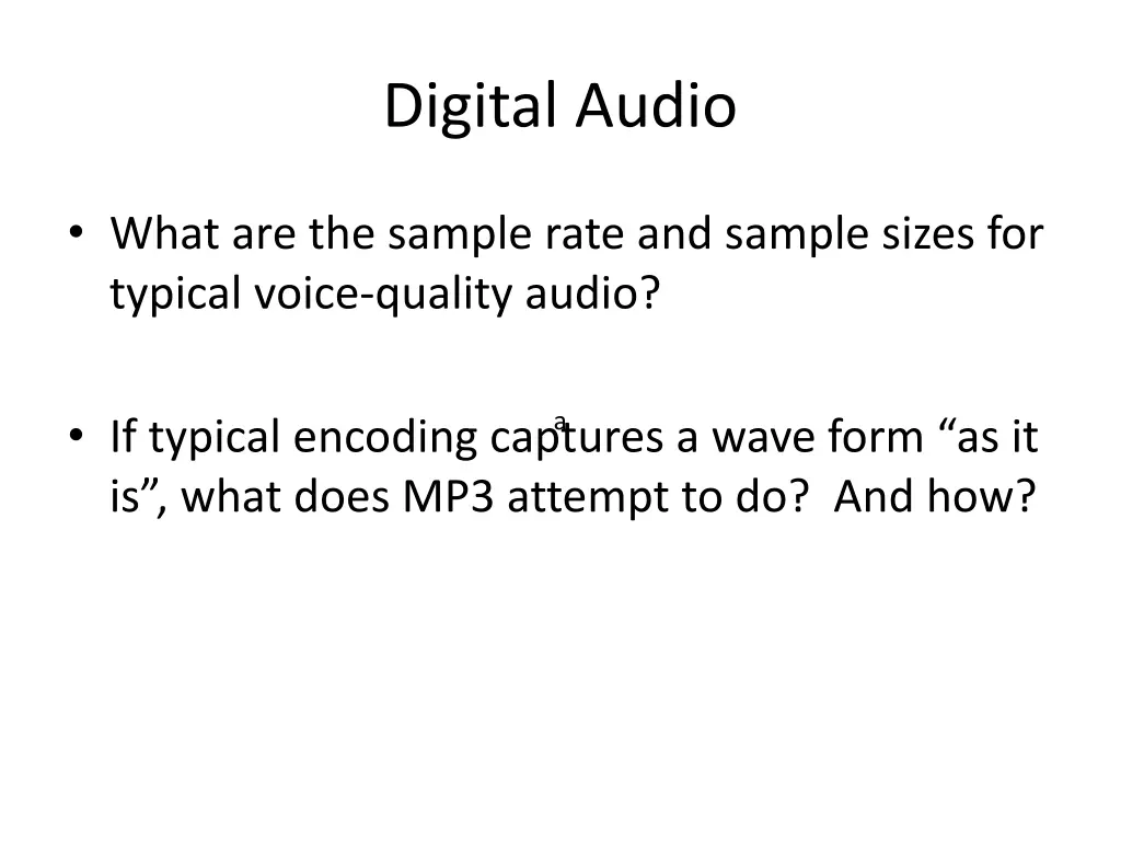 digital audio 1