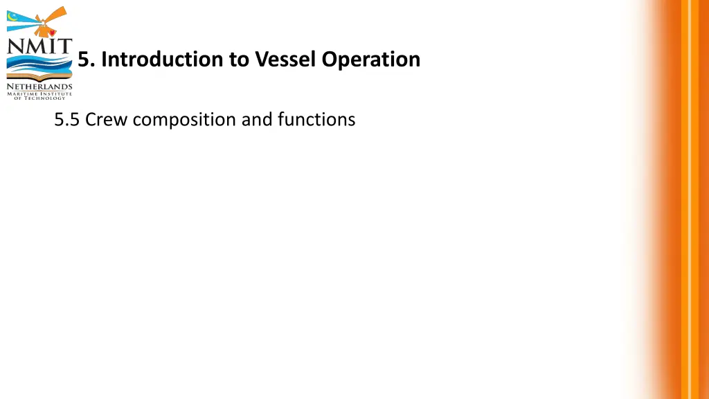 5 introduction to vessel operation 4