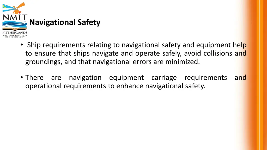 navigational safety