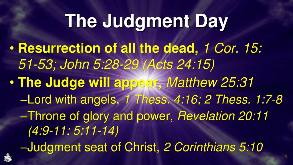 the judgment day 1