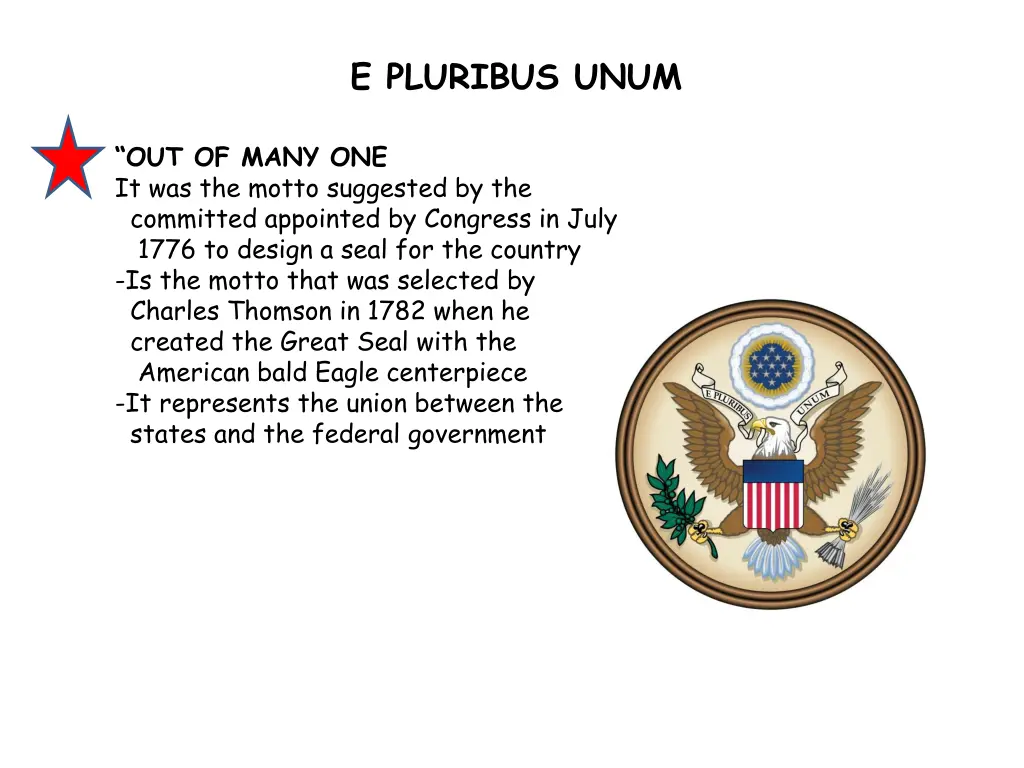 e pluribus unum