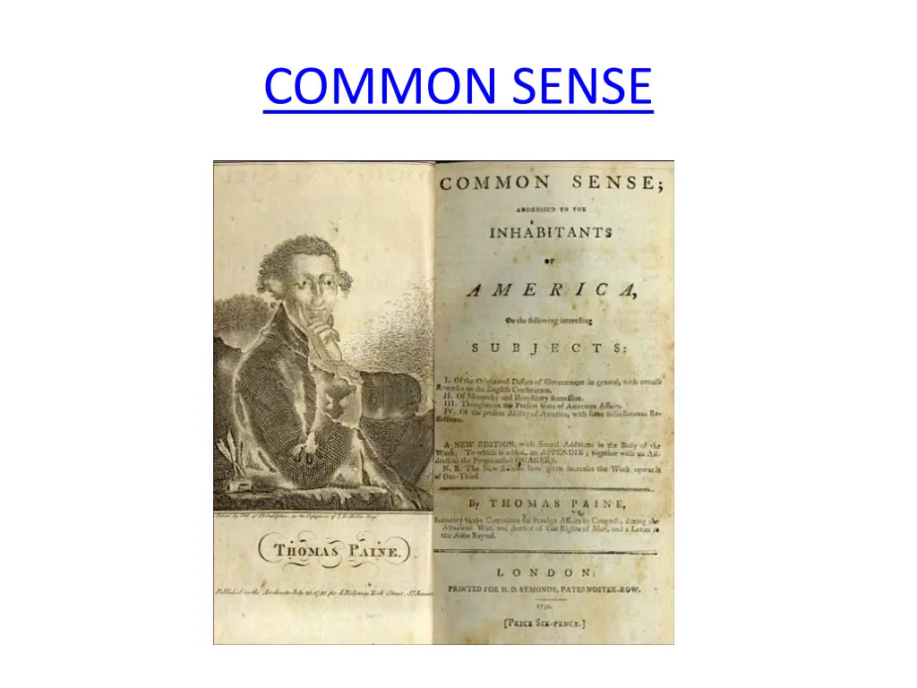 common sense 1