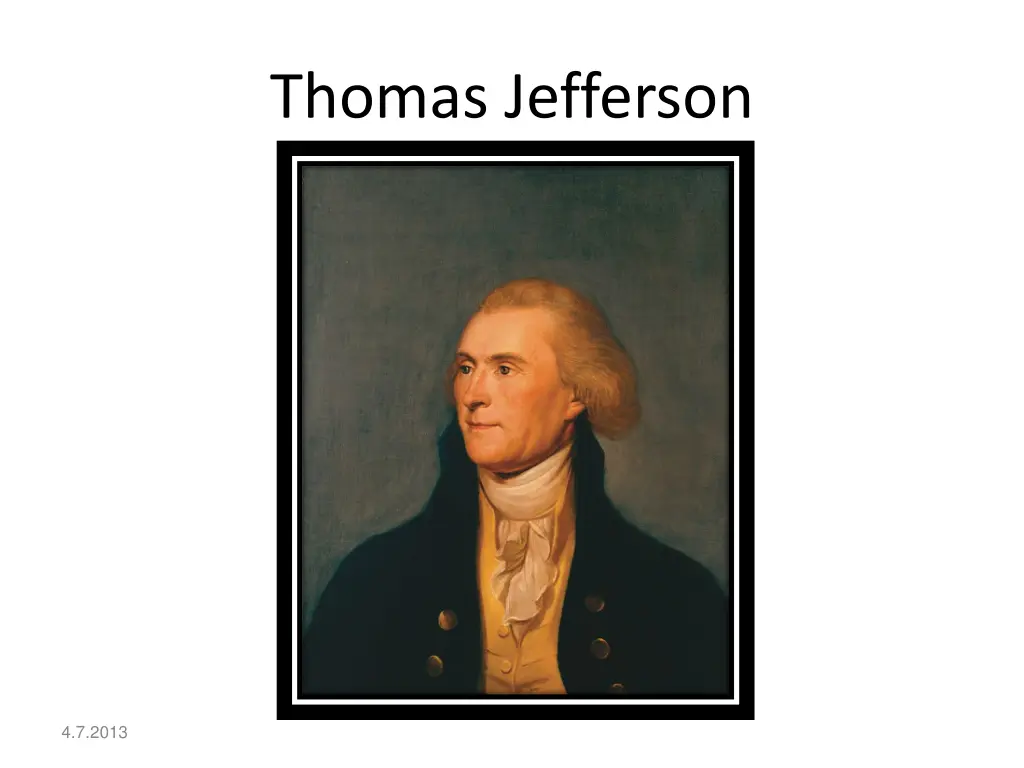 thomas jefferson