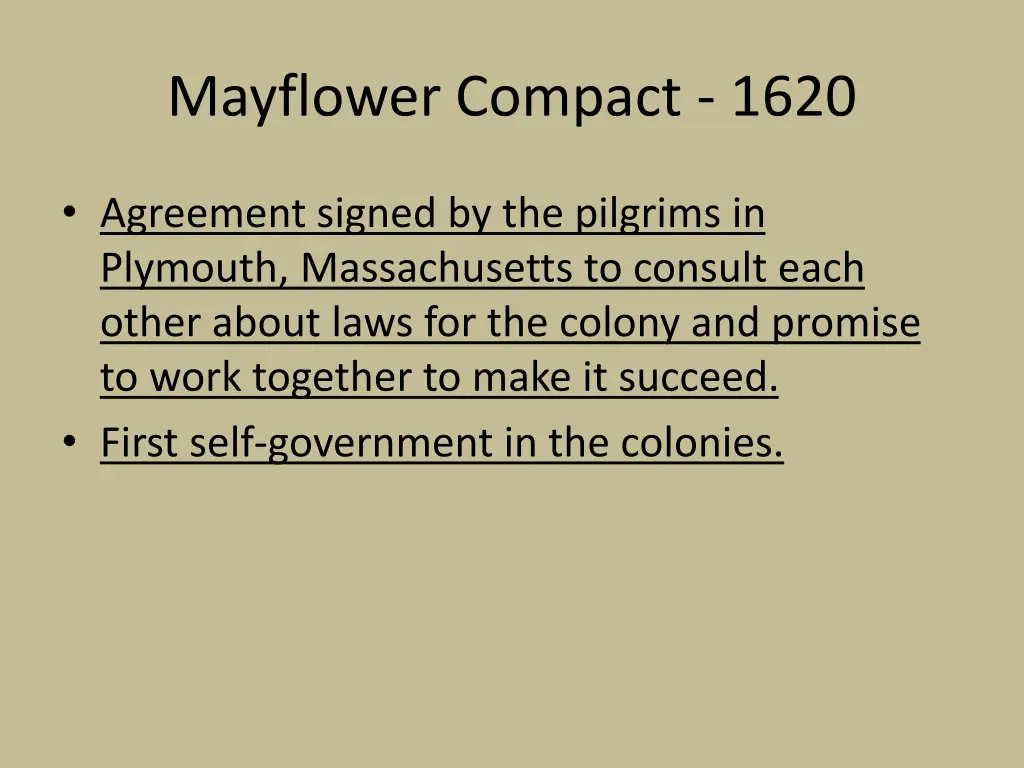 mayflower compact 1620