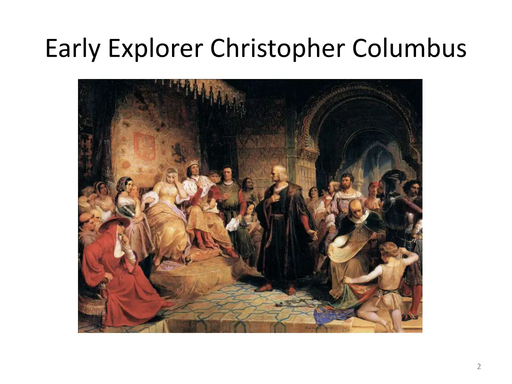 early explorer christopher columbus