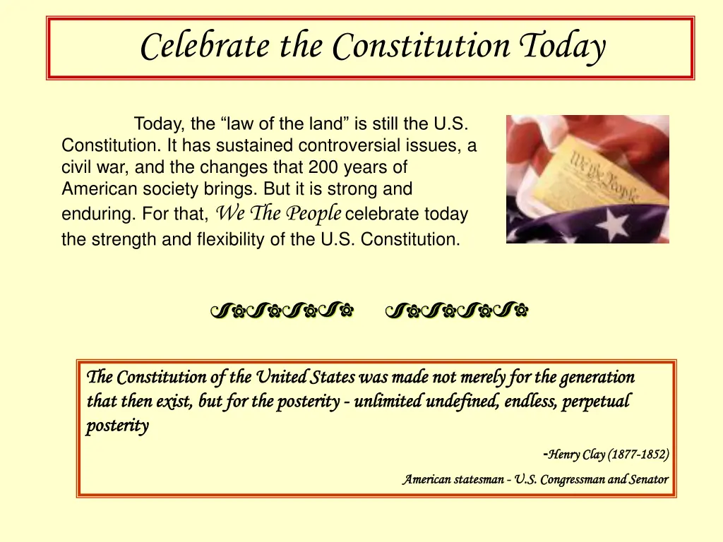 celebrate the constitution today