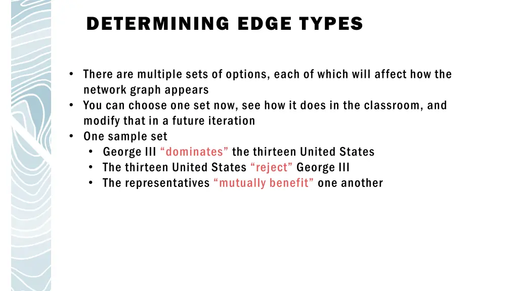 determining edge types