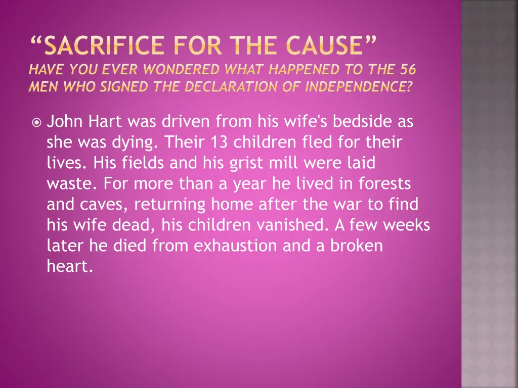 sacrifice for the cause have you ever wondered 4