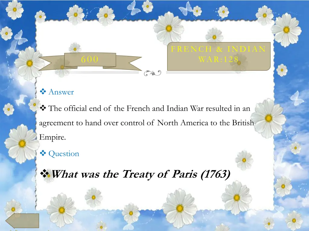 french indian war 128