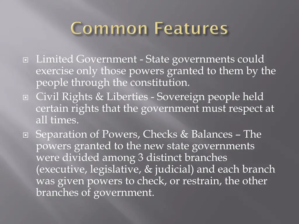 limited government state governments could