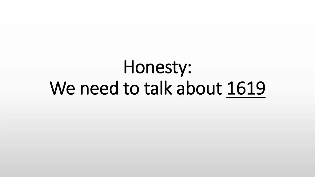 honesty honesty