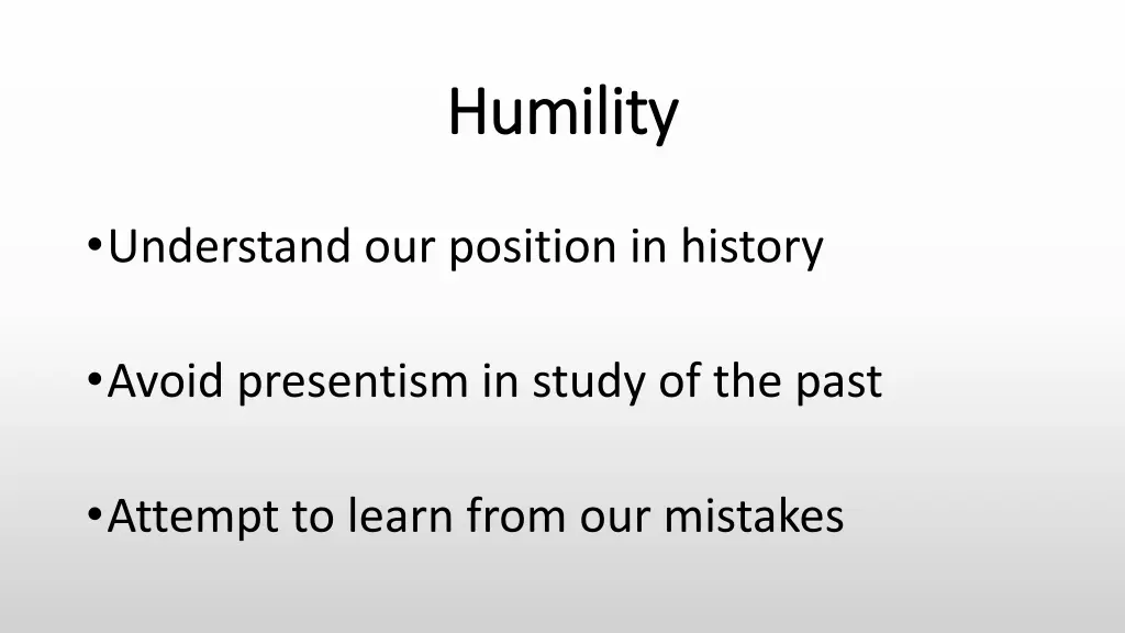 humility humility