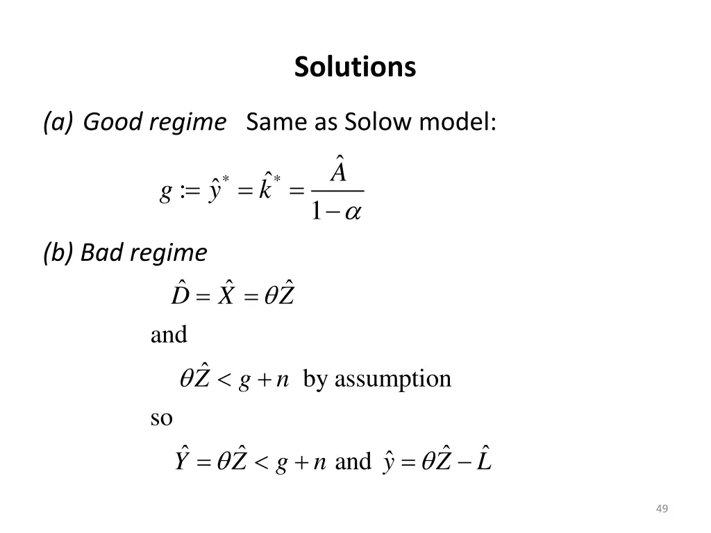 solutions