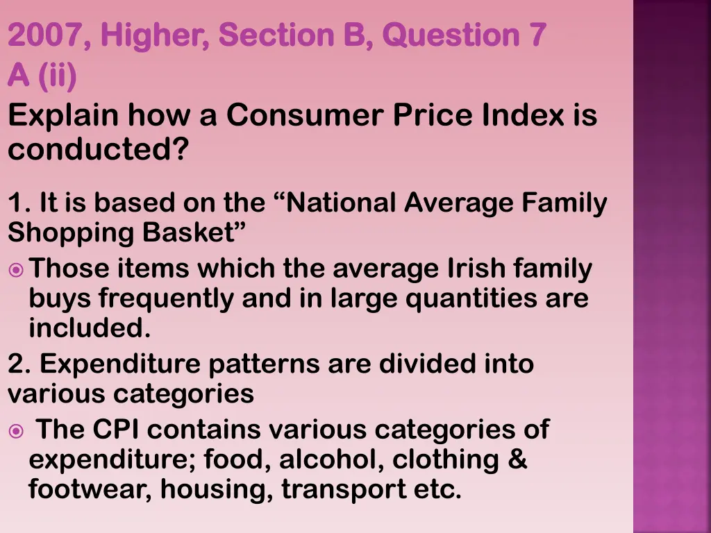 2007 higher section b question 7 2007 higher