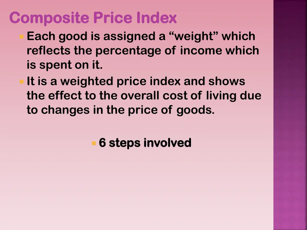 composite price index composite price index each