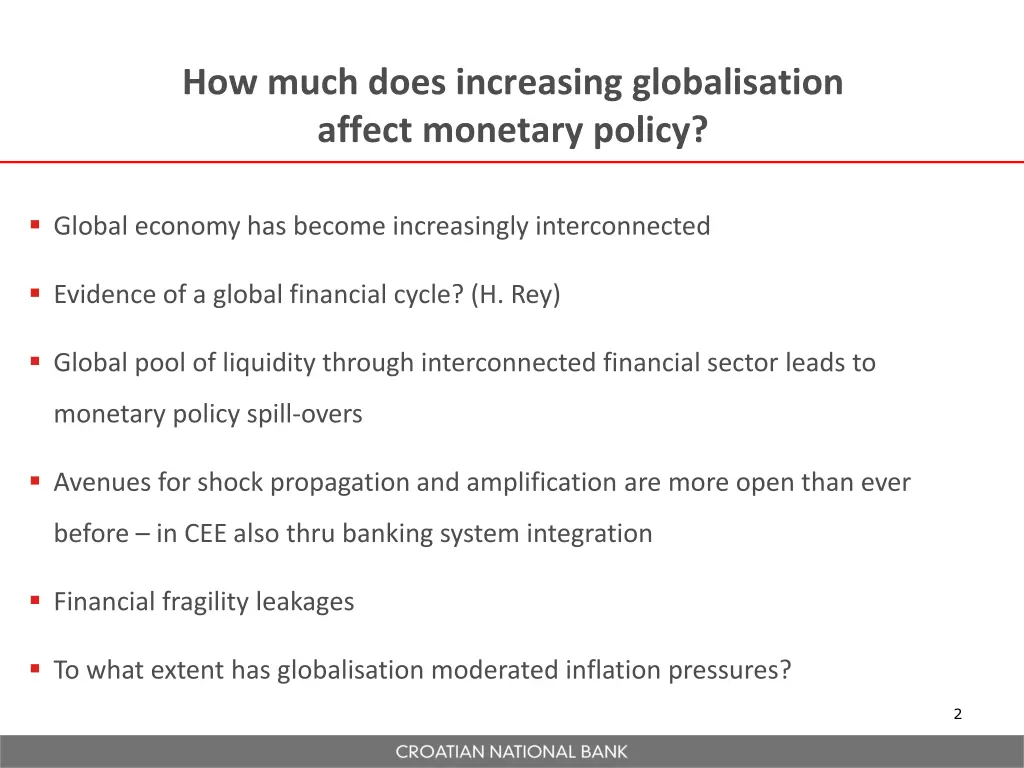 how much does increasing globalisation affect