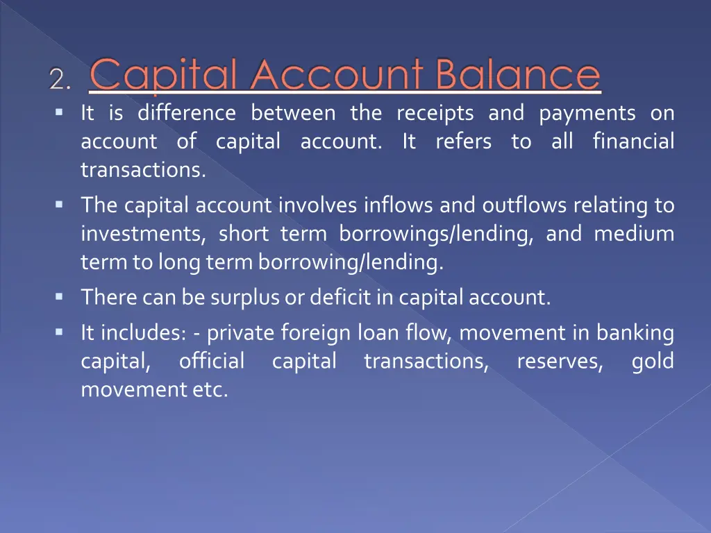 2 capital account balance it is difference