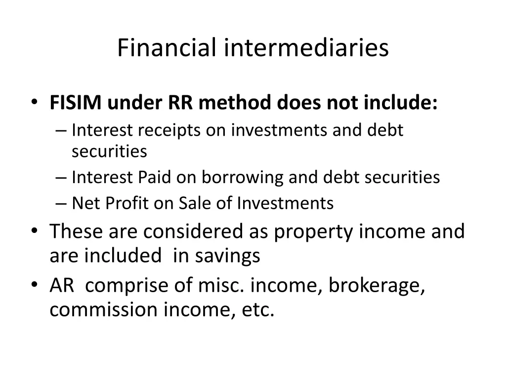 financial intermediaries 1