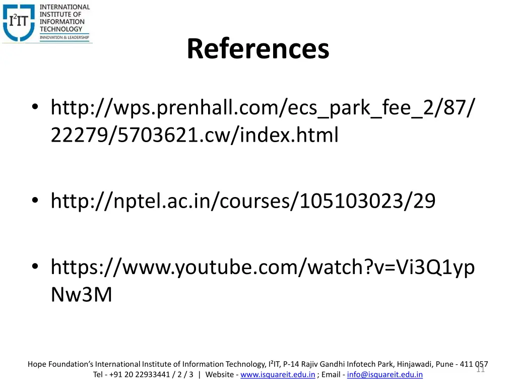 references