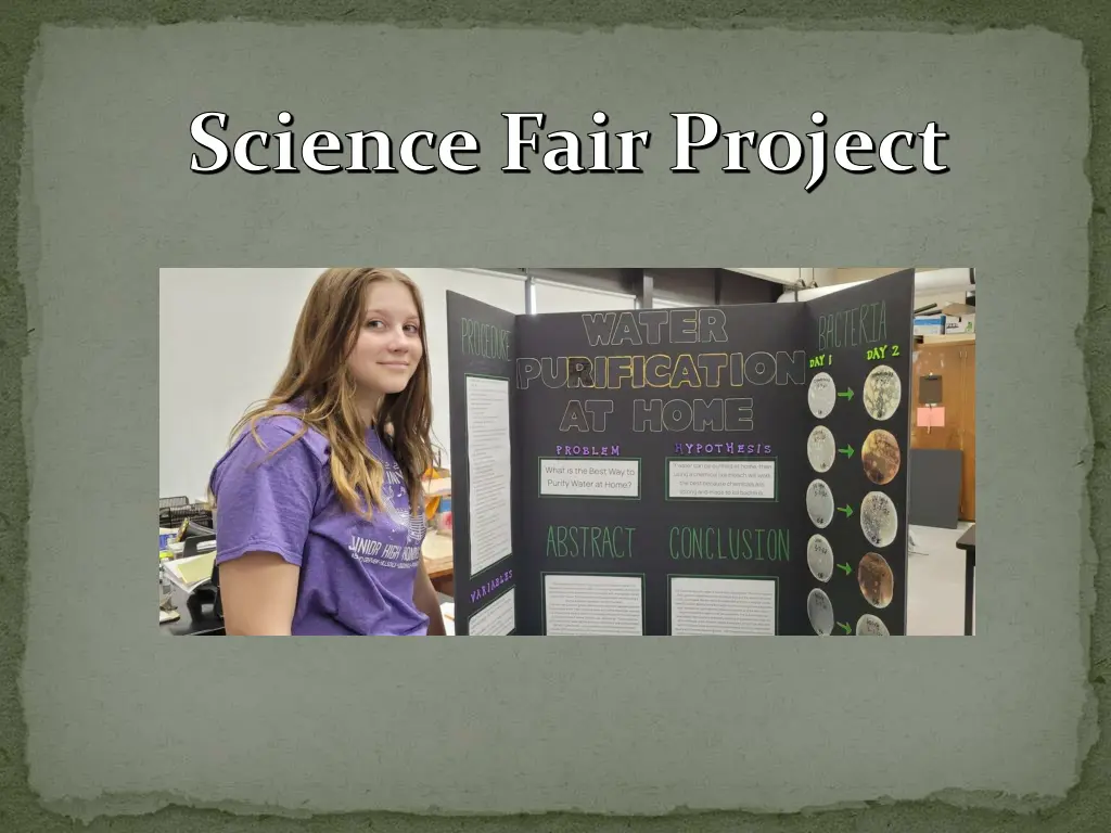 science fair project