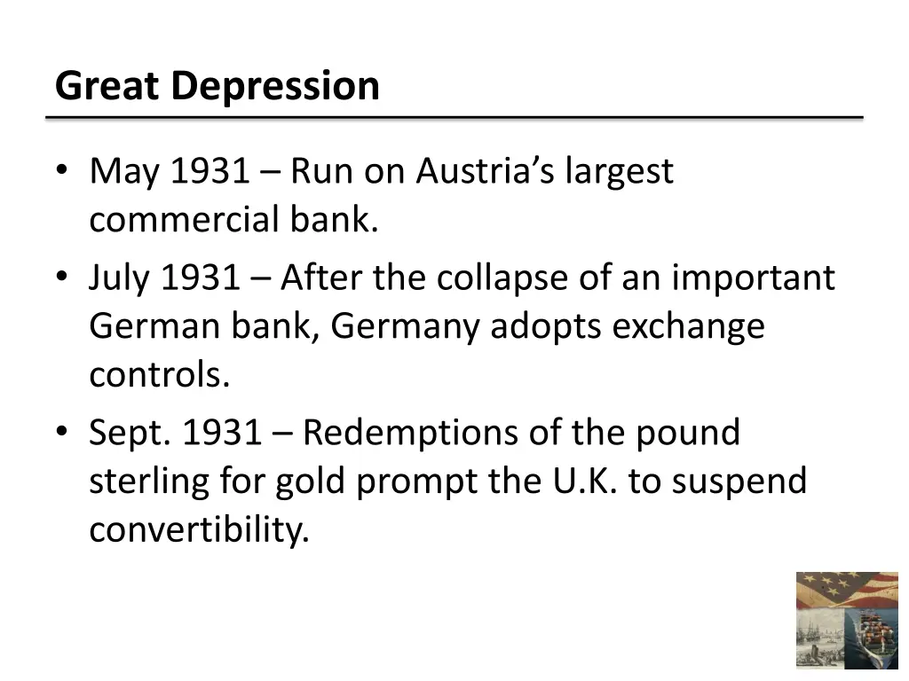 great depression 1